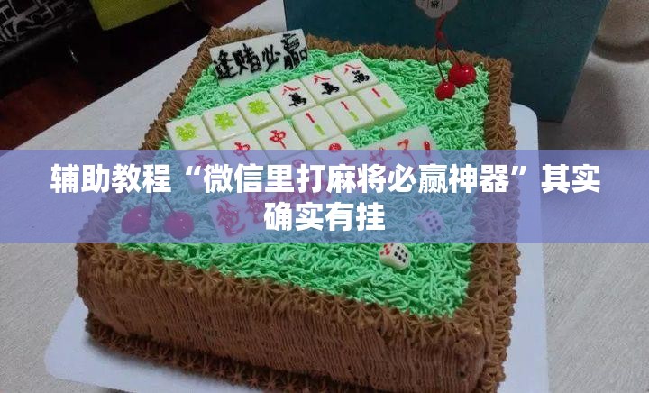 辅助教程“微信里打麻将必赢神器	”其实确实有挂