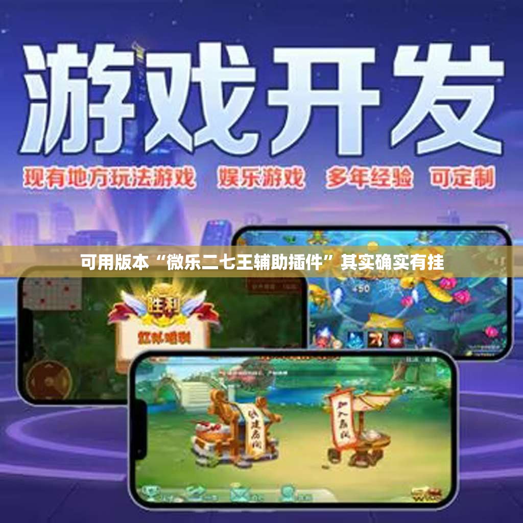可用版本“微乐二七王辅助插件”其实确实有挂