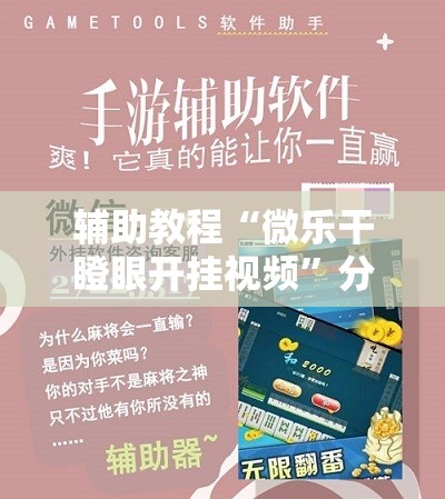 辅助教程“微乐干瞪眼开挂视频”分享装挂详细步骤