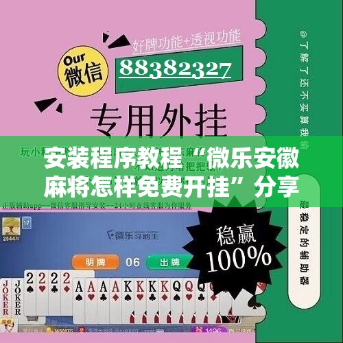 安装程序教程“微乐安徽麻将怎样免费开挂	”分享装挂详细步骤