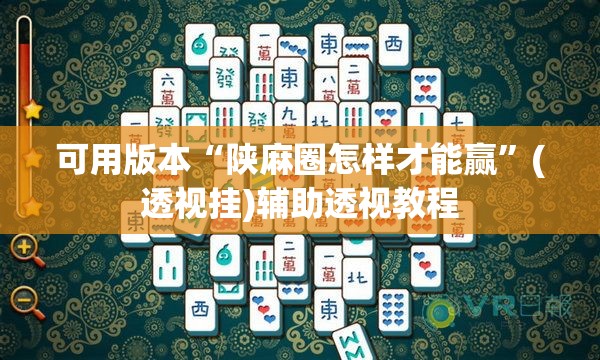 可用版本“陕麻圈怎样才能赢”(透视挂)辅助透视教程