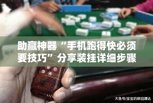 助赢神器“手机跑得快必须要技巧”分享装挂详细步骤