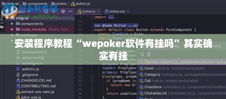 安装程序教程“wepoker软件有挂吗”其实确实有挂