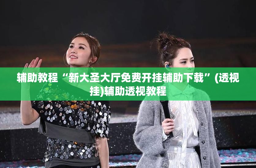 辅助教程“新大圣大厅免费开挂辅助下载”(透视挂)辅助透视教程