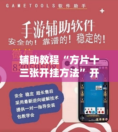 辅助教程“方片十三张开挂方法”开挂(透视)辅助神器
