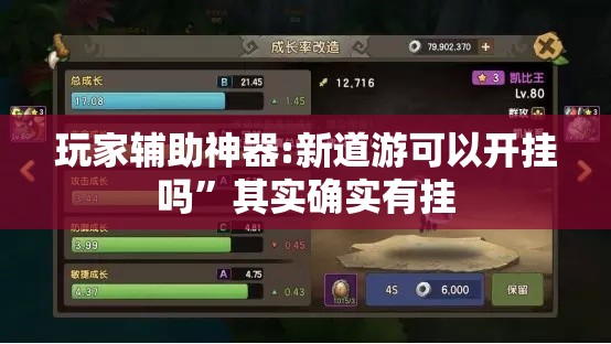 玩家辅助神器:新道游可以开挂吗”其实确实有挂