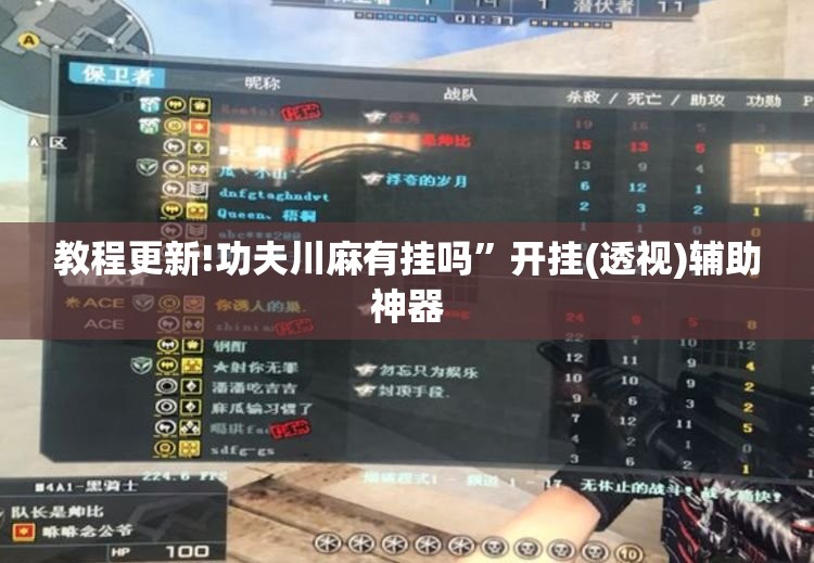教程更新!功夫川麻有挂吗	”开挂(透视)辅助神器