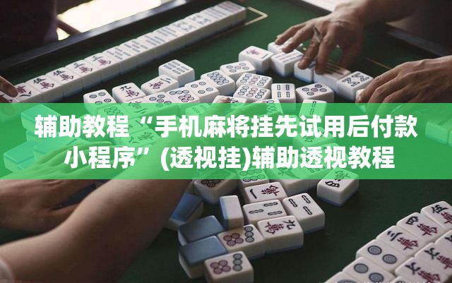 辅助教程“手机麻将挂先试用后付款 小程序	”(透视挂)辅助透视教程