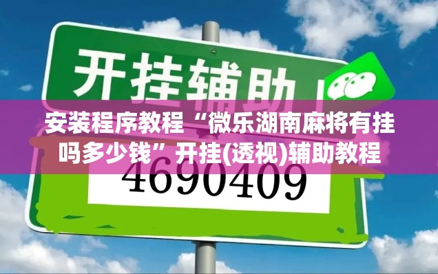 安装程序教程“微乐湖南麻将有挂吗多少钱”开挂(透视)辅助教程