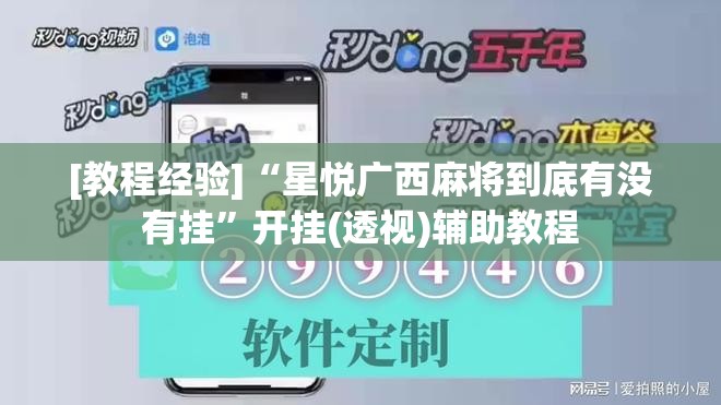 [教程经验]“星悦广西麻将到底有没有挂”开挂(透视)辅助教程