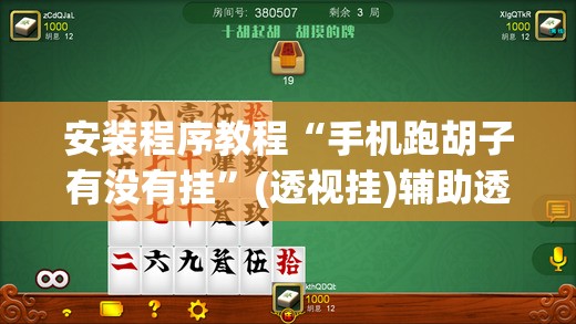 安装程序教程“手机跑胡子有没有挂”(透视挂)辅助透视教程