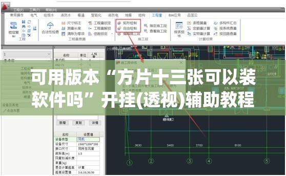 可用版本“方片十三张可以装软件吗”开挂(透视)辅助教程