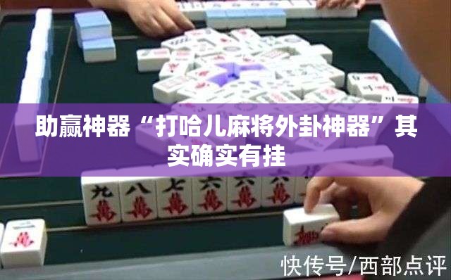 助赢神器“打哈儿麻将外卦神器”其实确实有挂