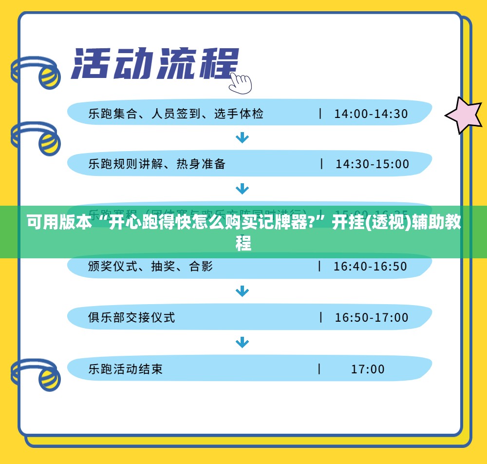 可用版本“开心跑得快怎么购买记牌器?”开挂(透视)辅助教程