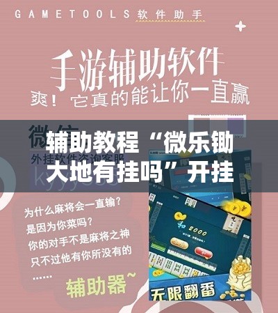 辅助教程“微乐锄大地有挂吗”开挂辅助脚本+详细开挂安装教程