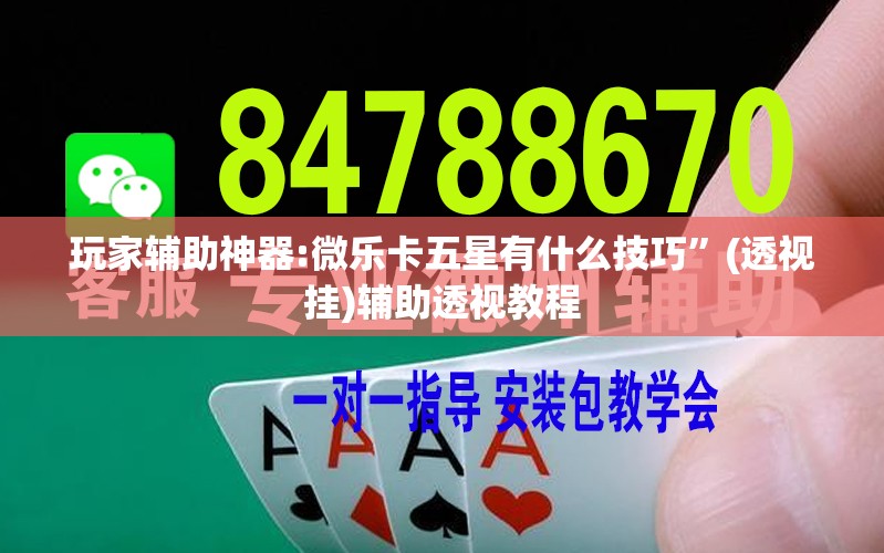 玩家辅助神器:微乐卡五星有什么技巧”(透视挂)辅助透视教程