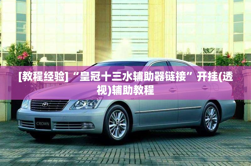 [教程经验]“皇冠十三水辅助器链接”开挂(透视)辅助教程