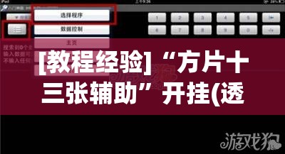 [教程经验]“方片十三张辅助”开挂(透视)辅助神器