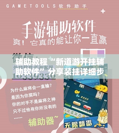 辅助教程“新道游开挂辅助软件”分享装挂详细步骤