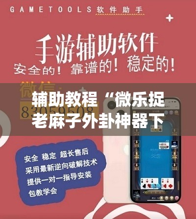 辅助教程“微乐捉老麻子外卦神器下载安装”(透视挂)辅助透视教程