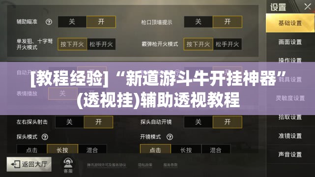 [教程经验]“新道游斗牛开挂神器”(透视挂)辅助透视教程
