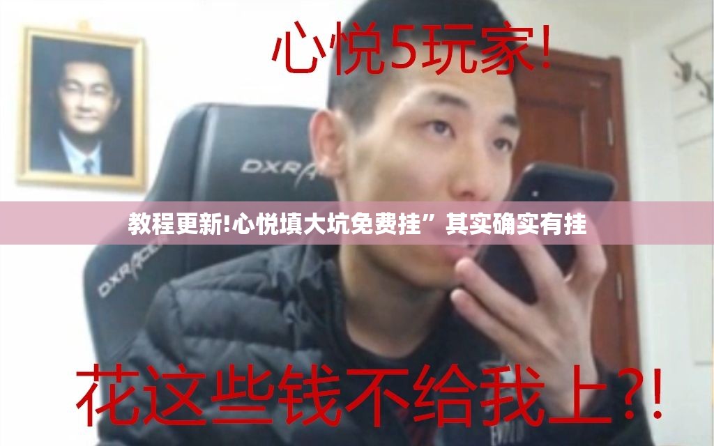 教程更新!心悦填大坑免费挂”其实确实有挂