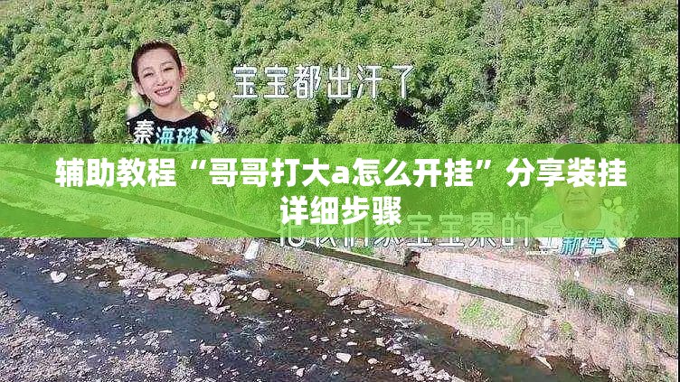 辅助教程“哥哥打大a怎么开挂”分享装挂详细步骤