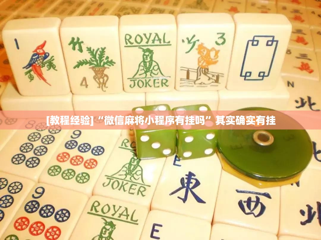 [教程经验]“微信麻将小程序有挂吗	”其实确实有挂