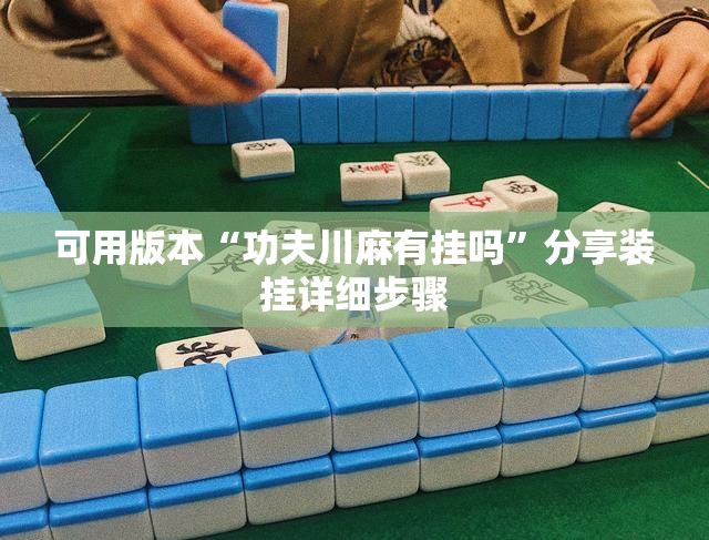 可用版本“功夫川麻有挂吗”分享装挂详细步骤