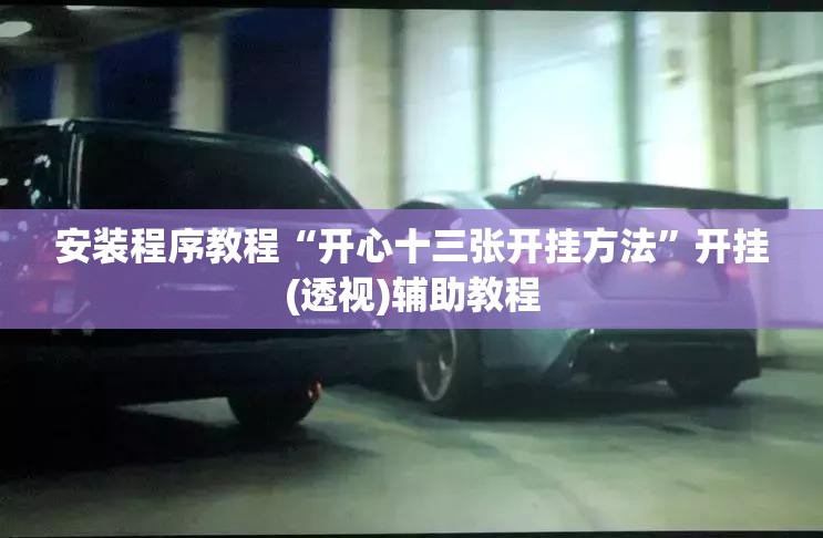 安装程序教程“开心十三张开挂方法	”开挂(透视)辅助教程