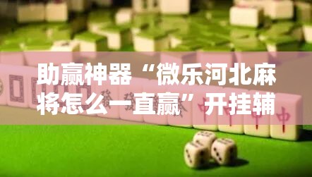 助赢神器“微乐河北麻将怎么一直赢”开挂辅助脚本+详细开挂安装教程