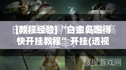 [教程经验]“白金岛跑得快开挂教程”开挂(透视)辅助教程