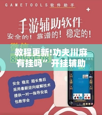 教程更新!功夫川麻有挂吗”开挂辅助脚本+详细开挂安装教程