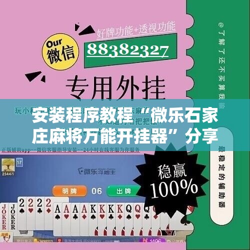 安装程序教程“微乐石家庄麻将万能开挂器”分享装挂详细步骤