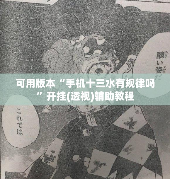 可用版本“手机十三水有规律吗”开挂(透视)辅助教程