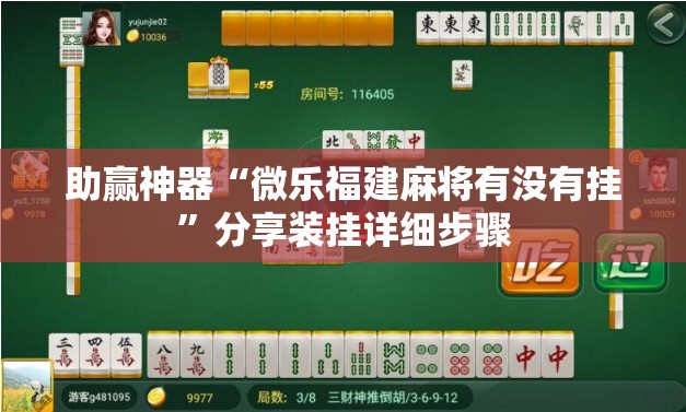 助赢神器“微乐福建麻将有没有挂”分享装挂详细步骤