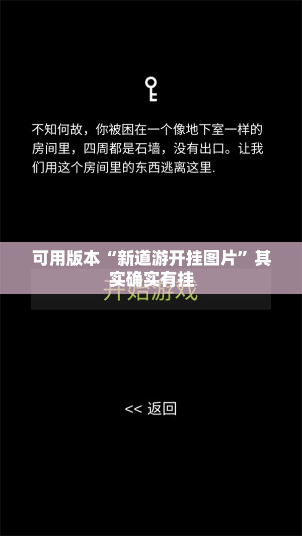可用版本“新道游开挂图片”其实确实有挂