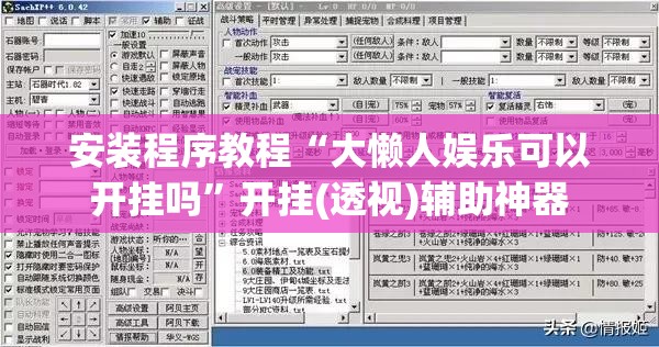 安装程序教程“大懒人娱乐可以开挂吗”开挂(透视)辅助神器