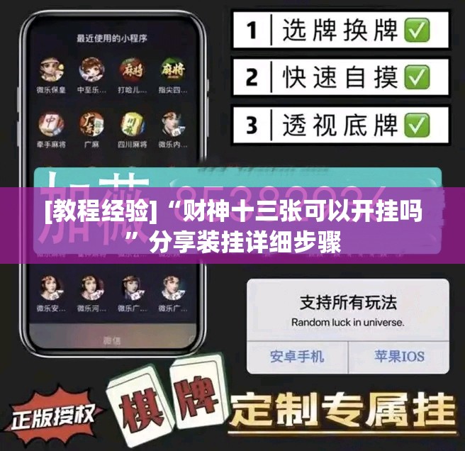 [教程经验]“财神十三张可以开挂吗”分享装挂详细步骤