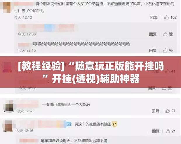 [教程经验]“随意玩正版能开挂吗”开挂(透视)辅助神器
