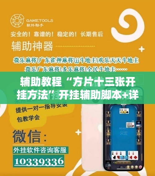 辅助教程“方片十三张开挂方法	”开挂辅助脚本+详细开挂安装教程